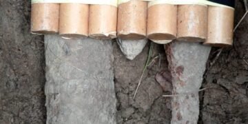 Munitie explodata Botosani