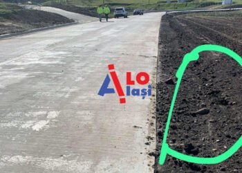 Obuz descoperit pe varianta ocolitoare Popricani-Largă Jijia. Autoritățile, alertate de urgență