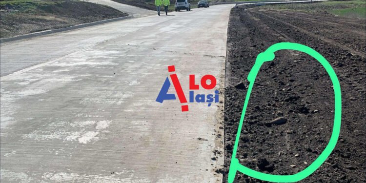 Obuz descoperit pe varianta ocolitoare Popricani-Largă Jijia. Autoritățile, alertate de urgență