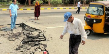 Un cutremur puternic, cu o magnitudine de 7,7, s-a produs în Myanmar și a fost resimțit în Thailanda