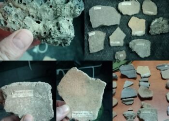 Foto-Vestigii dacice vândute ilegal în talciocul din Iași