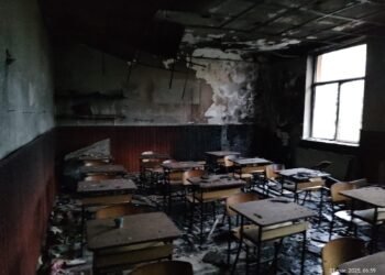 Incendiu în județul Galați la Școala Gimnazială din localitatea Malu Alb