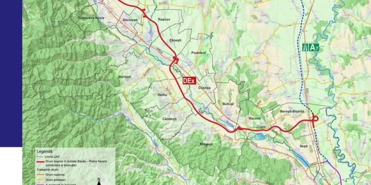 7 oferte au fost depuse pentru construcția Drumului Expres Bacău-Piatra Neamț