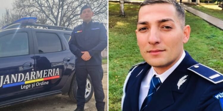 Tânără mamă, salvată în ultima clipă de la sinucidere de un polițist și un jandarm