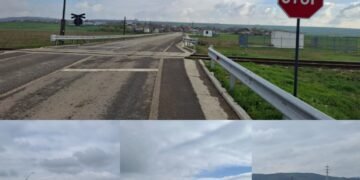 FOTO/VIDEO: ACCIDENT MORTAL la trecerea de cale ferată din Podu Iloaiei. O femeie și-a pierdut viața, iar două persoane sunt în stare gravă la spital. Trecerea de la Henci, locul unde s-a mai murit