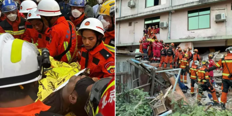 Un bărbat a fost salvat de sub dărâmături, după 125 de ore de la cutremurul din Myanmar