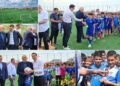 Noua bază sportivă din Suceava, inaugurată în prezența oficialilor Federației Române de Fotbal