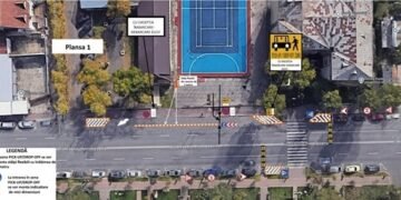 Banda din fața școlii „Ion Ghica” — pas mic pentru siguranță, pas ratat pentru mobilitate