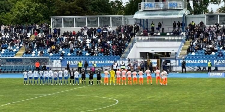 Poli Iași – Metaloglobus 1-1: Când o echipă de Liga 1 joacă de parcă vrea să retrogradeze