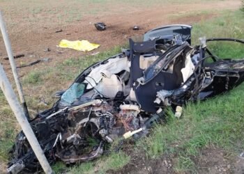 Foto/Carnagiu pe Centura de Nord a Craiovei: Doi morți și un rănit într-un grav accident rutier