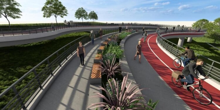 O pasarelă pietonală de 280 de metri care leagă Versantul Pacea de Parcul Cornisa va fi construită la Botoșani