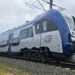 Primul tren electric regional PESA care va circula si la Iași a ajuns în România