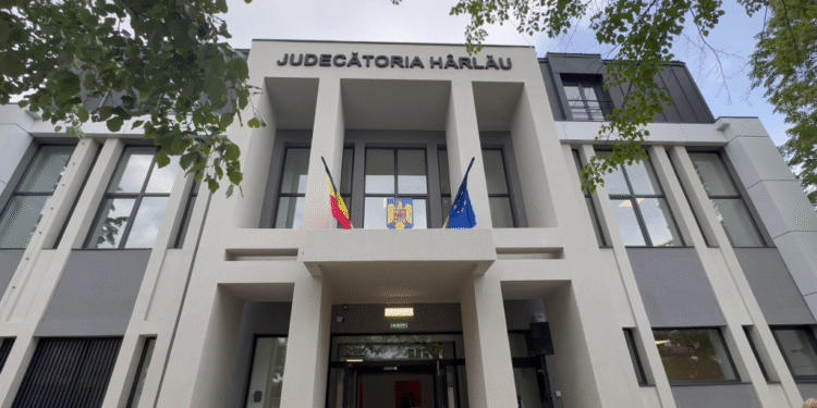 Judecătoria Hârlău, renăscută din temelii! A fost inaugurat noul sediu