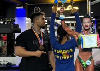 EXCLUSIV | Povestea unei tinere din Iași care a cucerit România cu ambiția sa: Iulia Bălașa, de la 45 kg și fără experiență, la dublu aur în bodyfitness