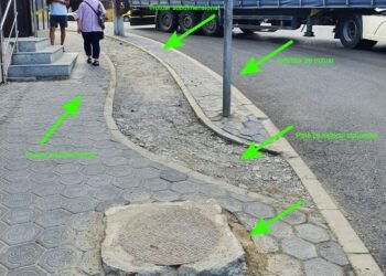 FOTO: Reabilitare sau bătaie de joc? APTA arată cum Poitiers, Tudor Vladimirescu și Mitropolit Varlaam au devenit capcane pentru pietoni și categorii vulnerabile