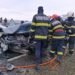 Video-Accident grav pe DE 581, în zona localității Sălcioara: un bărbat și-a pierdut viața, iar alte două persoane au ajuns la spital