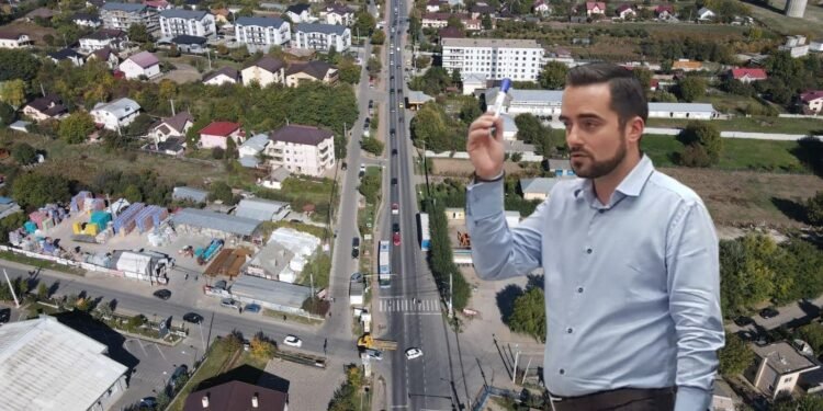 Eduard Boz vede bandă unică până la Ciurea; șoferii văd trafic