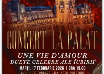 Concert la Palat, la Iași: „Une vie d’amour” și Ruxandra Donose, două seri speciale la Palatul Culturii în februarie 2026