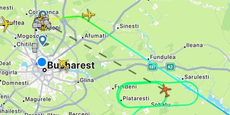Alertă pe Aeroportul Otopeni: Aeronavă HiSky revenită de urgență după o problemă de presurizare la bord