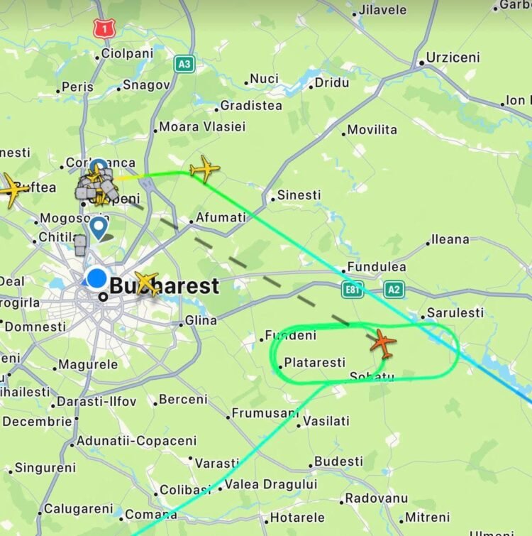 Alertă pe Aeroportul Otopeni: Aeronavă HiSky revenită de urgență după o problemă de presurizare la bord