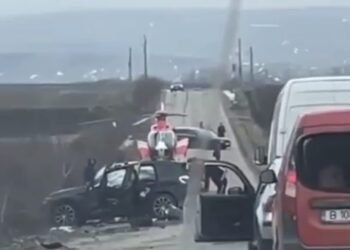 Grav accident în județul Iași la Popești