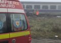 Un biciclist a fost lovit de tren in gara din Roznov