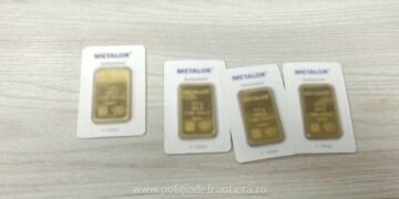 Un britanic a fost depistat in vama Albita cu lingouri de aur nedeclarate