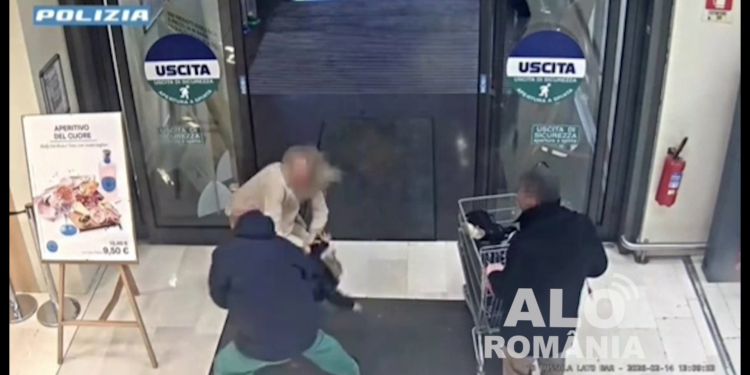 Roman arestat dupa ce a incercat sa rapeasca o fetita de un an si jumatate la un supermarket din Bergamo
