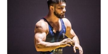 Mihuț Mihai, polițistul-campion la lupte greco-romane care nu a pierdut niciun meci în 11 ani