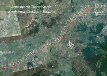 Progres accelerat pe Autostrada A3 Transilvania: tronsonul Chiribiș – Biharia a ajuns la 35% execuție