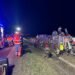 Grav accident la limita judetelor Galati si Vaslui dupa ce un autocar cu pasageri s-a rasturnat