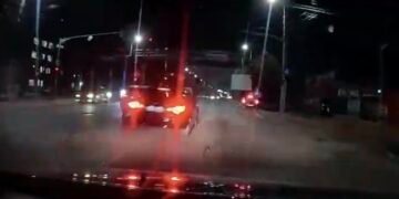 Urmărire pe străzile din Bularga după ce un șofer de BMW nu a oprit la semnalele poliției