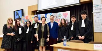 120 de elevi din Iași, în competiția „Campionii Legii”, ediția a II-a, la Colegiul „Emil Racoviță”