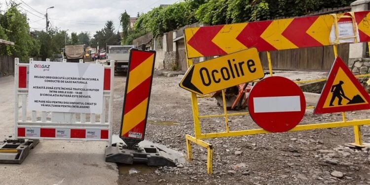Atenție, șoferi! Val de șantiere în Iași: mai multe străzi intră în lucru pentru schimbarea țevilor de gaz