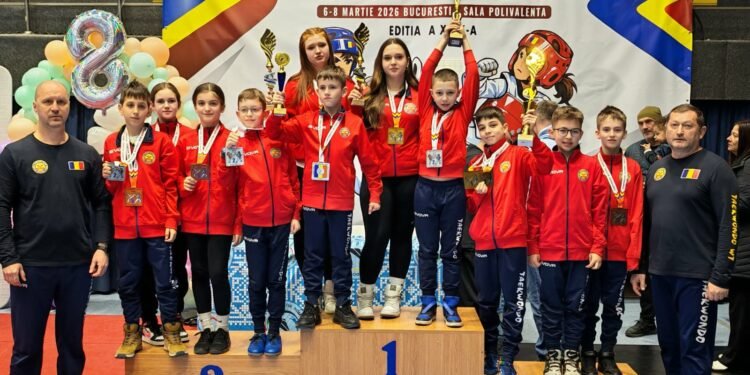 Performanță remarcabilă pentru sportivii din Iași la Campionatul Național de Taekwondo WT