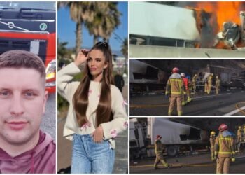 Vis frânt în Spania: Ionuț și Mădălina, tineri căsătoriți de câteva luni, au murit într-un accident cumplit