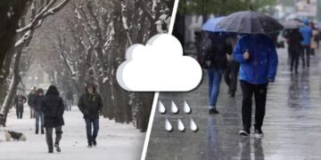 ANM: intensificări ale vântului și ploi în toată țara, iar la munte continuă ninsorile