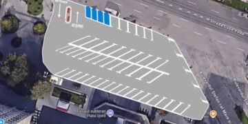 Parcarea de la Cinema Victoria intră în modernizare: sistem automat, plată la oră și supraveghere video