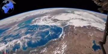 Marea Neagră, surprinsă din spațiu în imagini spectaculoase publicate înainte de revenirea misiunii Artemis II