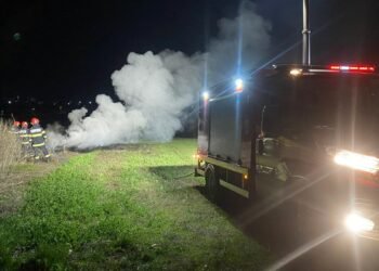 Botoșani | Două incendii de deșeuri vegetale și anvelope uzate, în Noaptea de Înviere