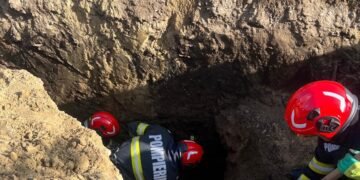 Galați | Un bărbat și-a pierdut viața după ce s-a surpat un mal de pământ, în timp ce lucra la o rețea de canalizare