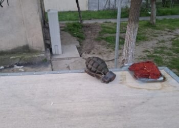 O grenadă defensivă a fost descoperită pe un bulevard din Galați