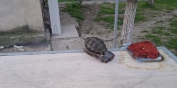 O grenadă defensivă a fost descoperită pe un bulevard din Galați