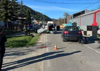 Accident comuna Borca