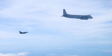 Detașamentul românesc de aeronave F-16 dislocat în Lituania a interceptat o aeronavă rusească