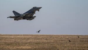 Ținte aeriane în spațiul aerian românesc, avioane F-16 la Borcea