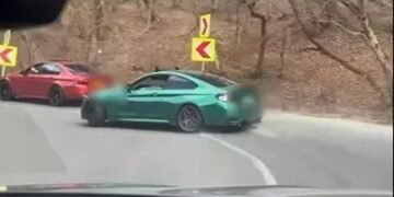 Show pe TikTok, final la Poliție: șapte șoferi din Cluj, amendați după drifturi periculoase