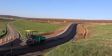 Iași | Lucrările la breteaua de legatură care asigură conexiunea la campusul universitar Agritech de la Ezăreni se apropie de final