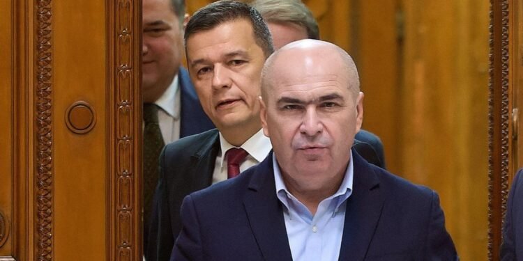 Ilie Bolojan și Sorin Grindeanu, absenți de la citirea moțiunii împotriva Guvernului