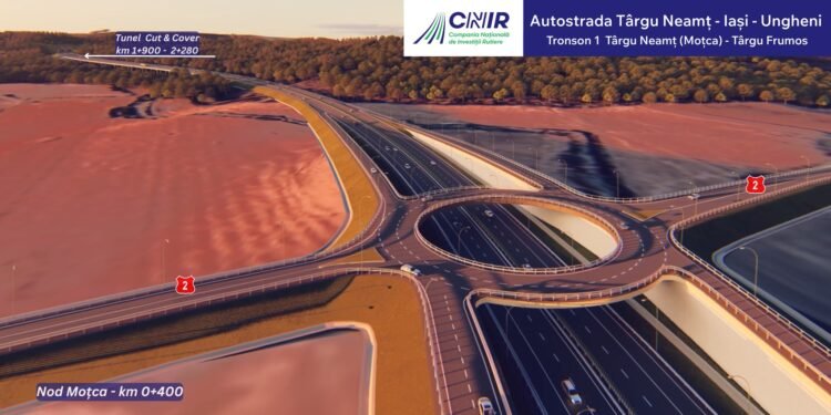 Dorinel Umbrărescu a câștigat la reevaluarea ofertelor construcția tronsonului 1 Moțca-Târgu Frumos al Autostrăzii A8